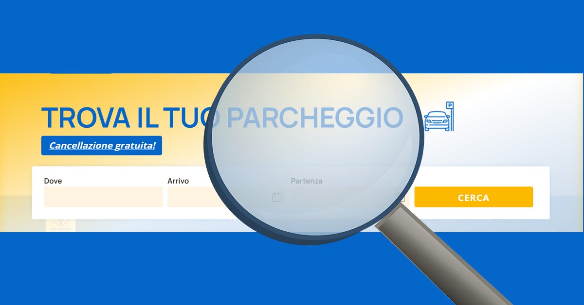 parcheggio aeroporto di